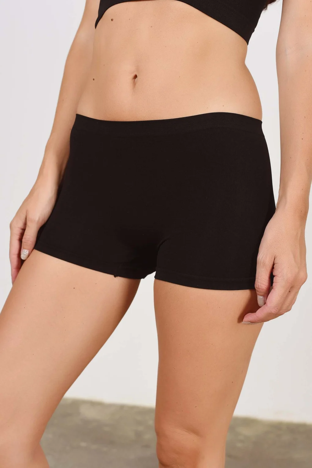 Culote seamless color negro - SPTCUL02 - Imagen 3