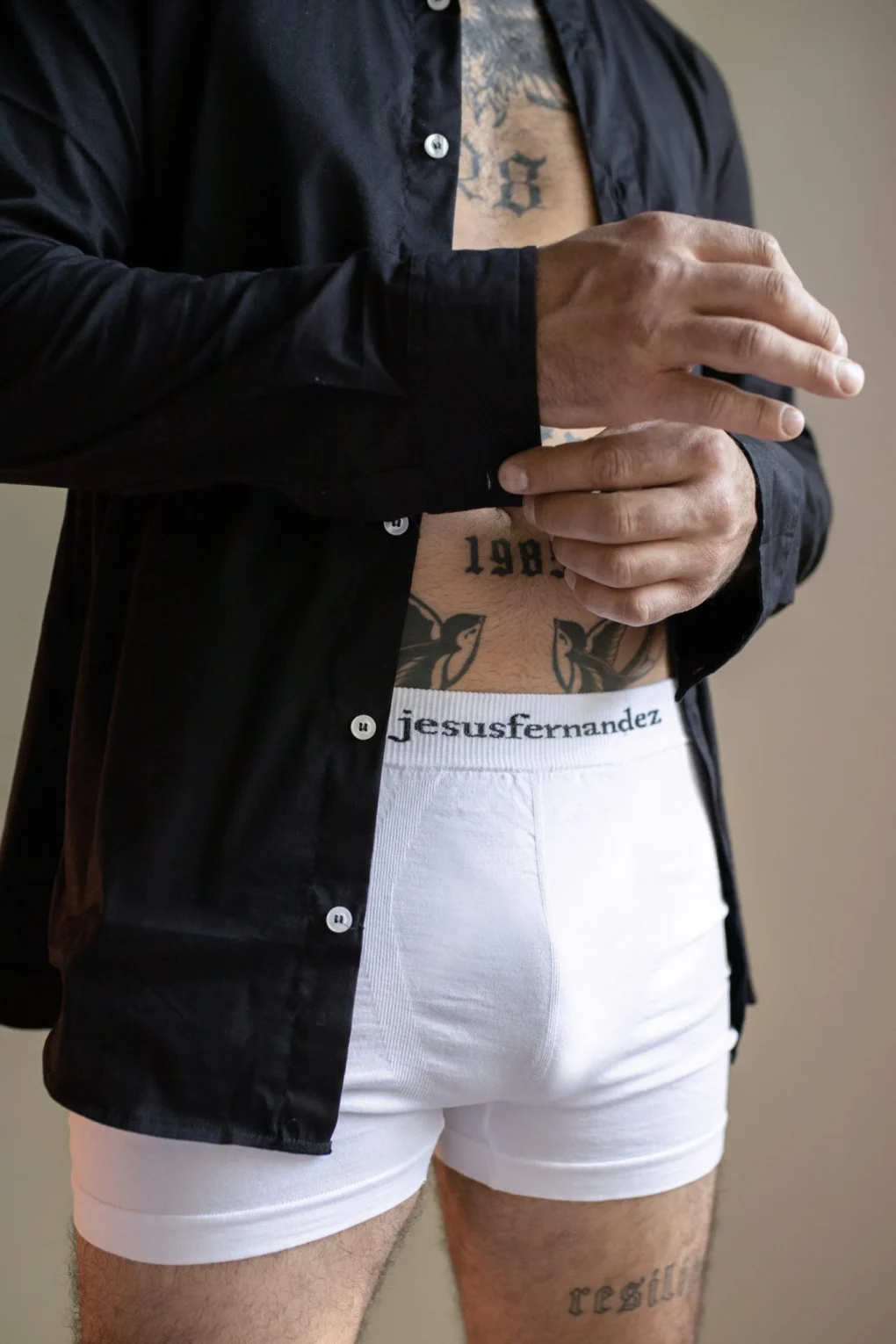 Boxer de hombre color blanco