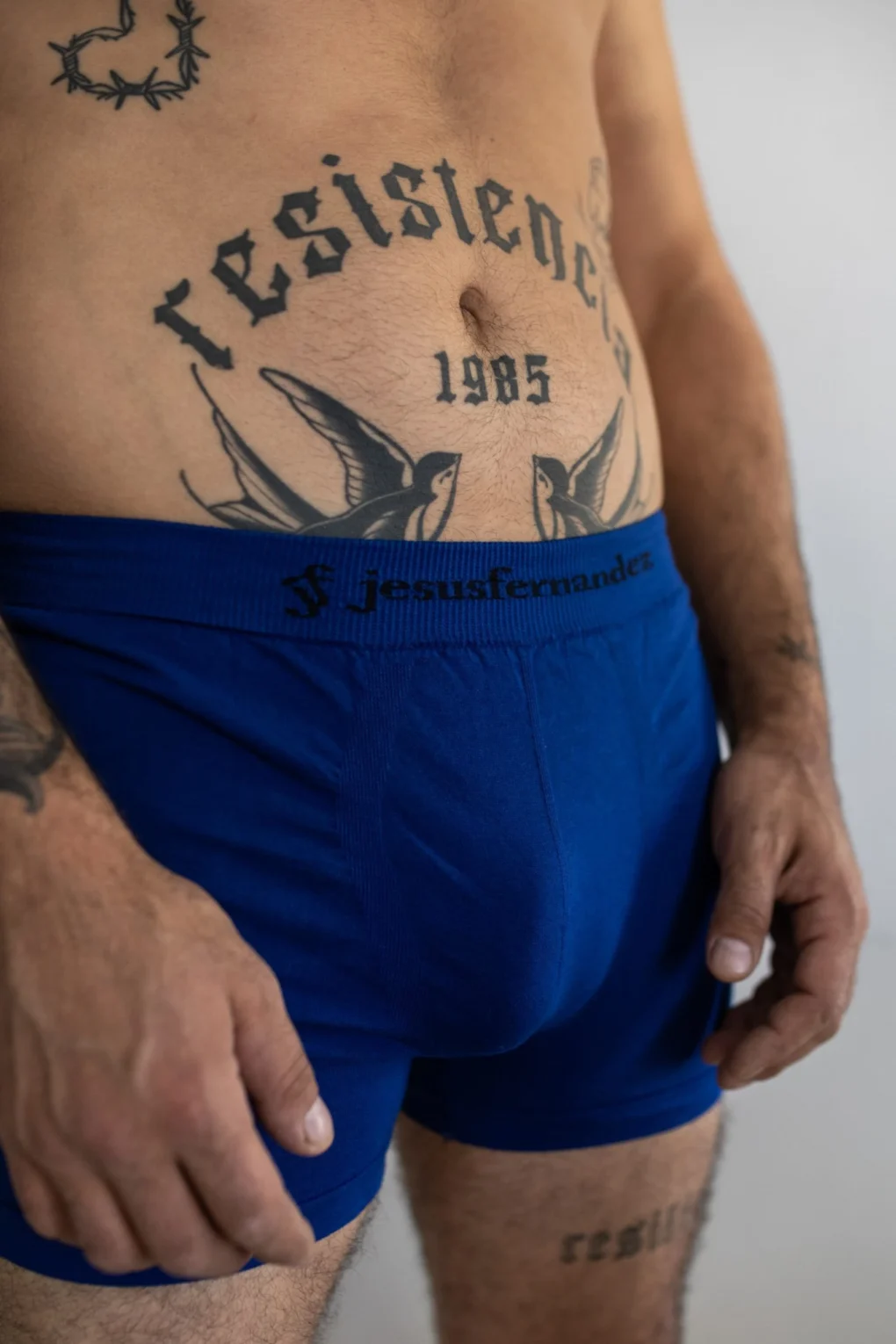 Boxer de hombre azul Francia - Imagen 5
