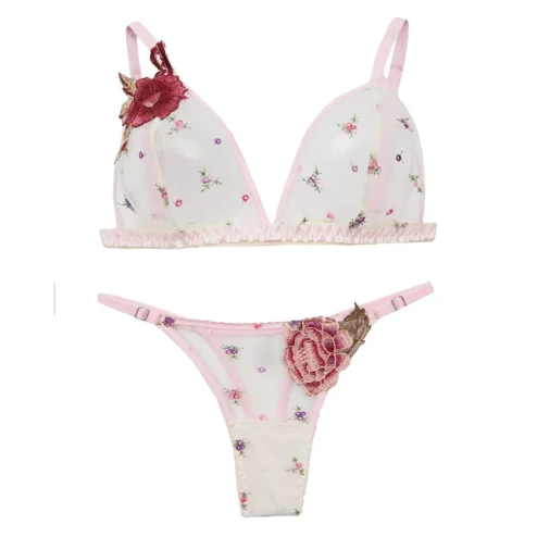 Conjunto de corpiño sin arco + microbikini - BELCOT40
