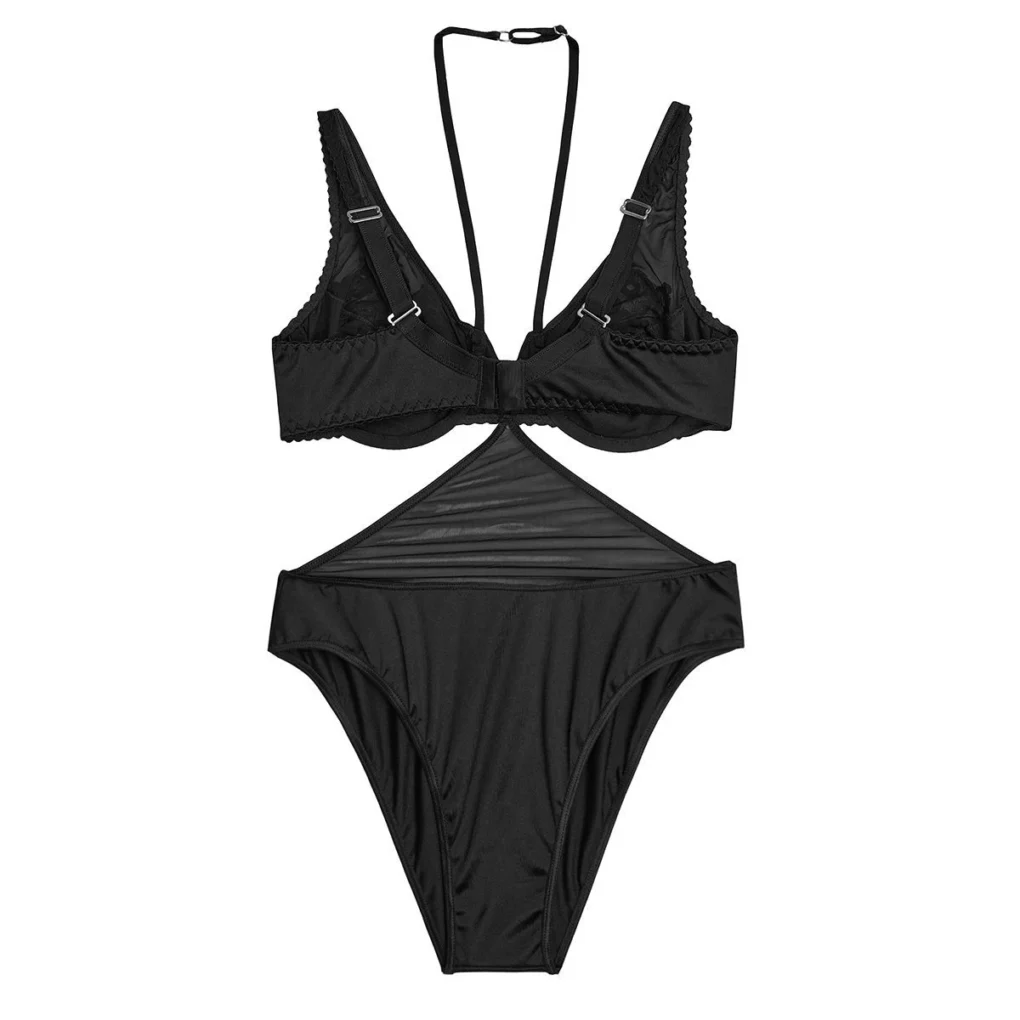 Body con recortes y apliques - BODYXX02 - Imagen 6