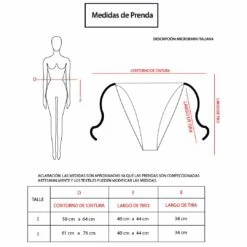 Alternative view of Microbikini navideña- LFLITA05A