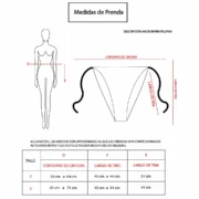 Alternative view of Microbikini navideña- LFLITA05A