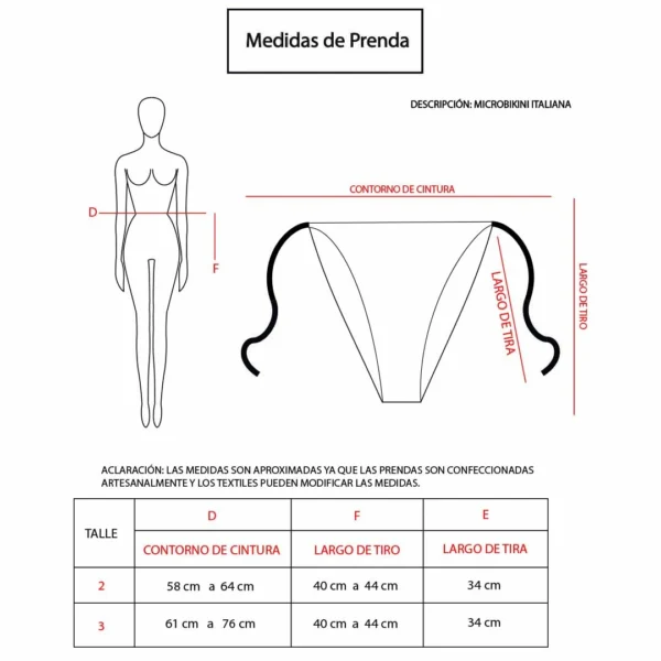 Alternative view of Microbikini navideña- LFLITA05A