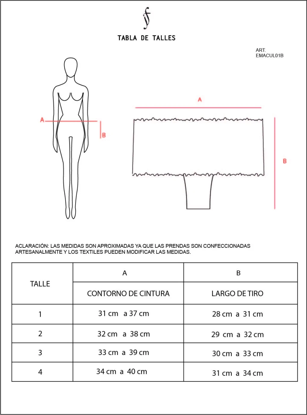 Culotte - EMACUL01B - Imagen 3