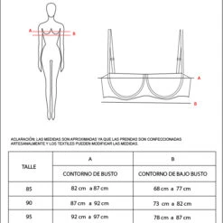 Alternative view of Corpiño con arco - 305BLC02A
